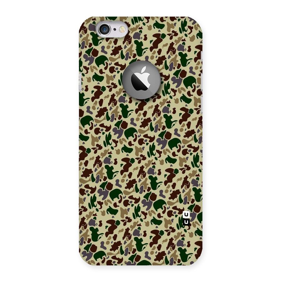 Colored Shapes Back Case for iPhone 6 Logo Cut