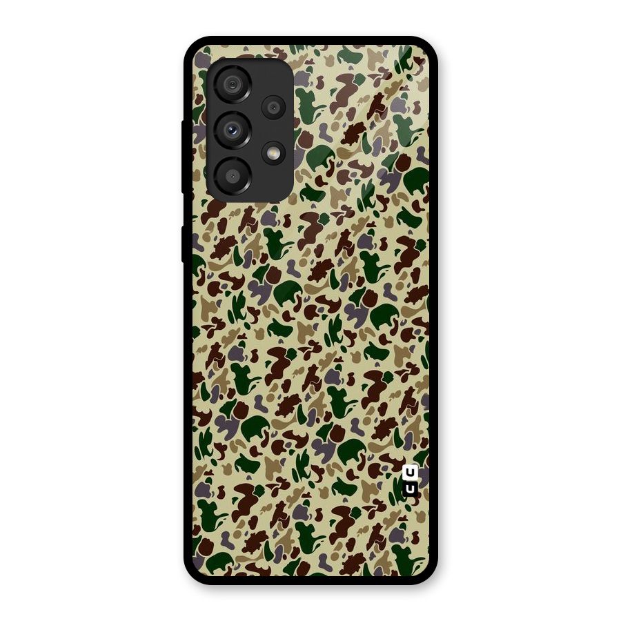 Colored Shapes Glass Back Case for Galaxy A33 5G