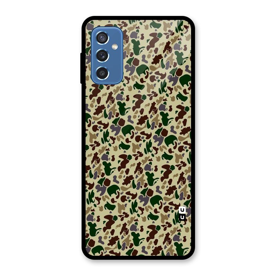 Colored Shapes Glass Back Case for Galaxy M52 5G