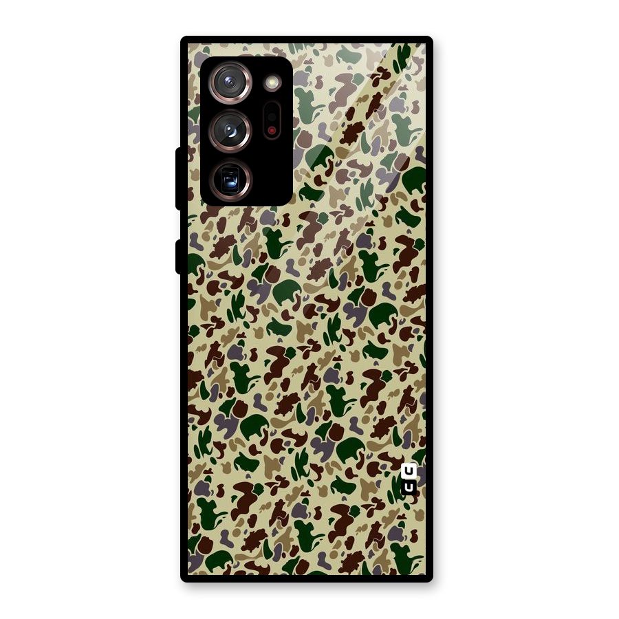 Colored Shapes Glass Back Case for Galaxy Note 20 Ultra