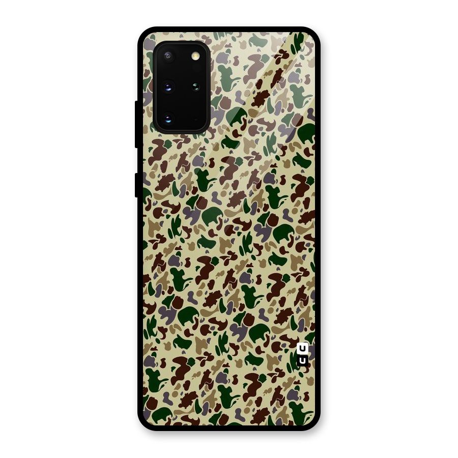 Colored Shapes Glass Back Case for Galaxy S20 Plus