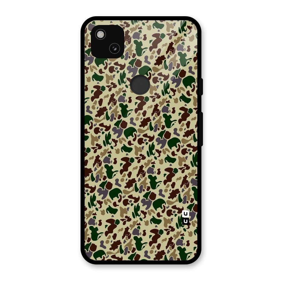 Colored Shapes Glass Back Case for Google Pixel 4a