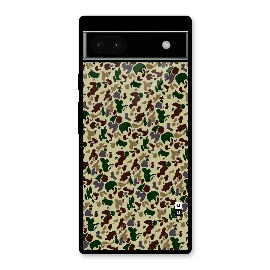 Colored Shapes Glass Back Case for Google Pixel 6a