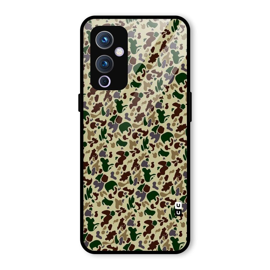 Colored Shapes Glass Back Case for OnePlus 9