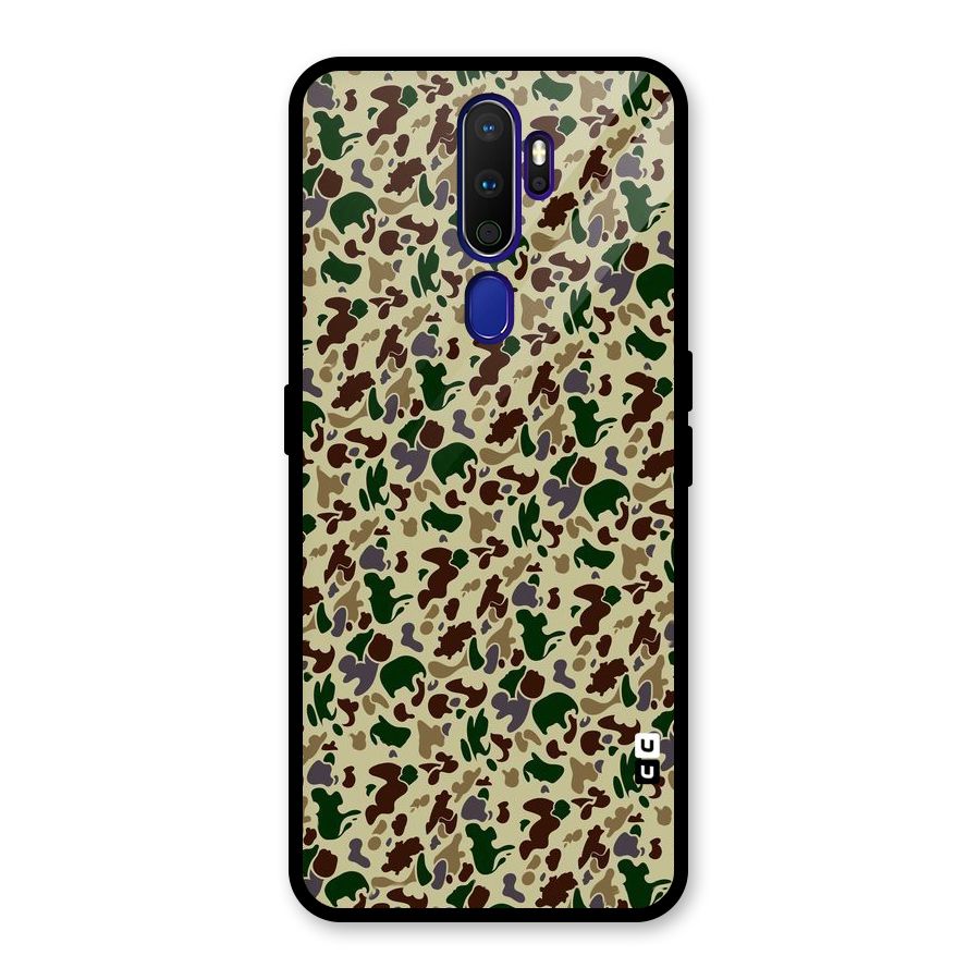 Colored Shapes Glass Back Case for Oppo A9 (2020)