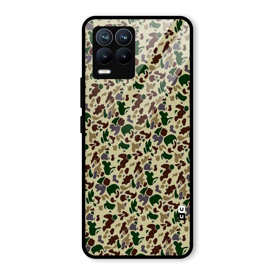 Colored Shapes Glass Back Case for Realme 8