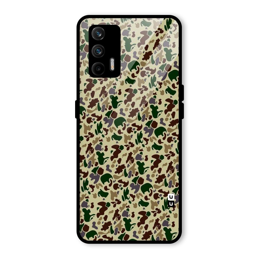 Colored Shapes Glass Back Case for Realme GT 5G