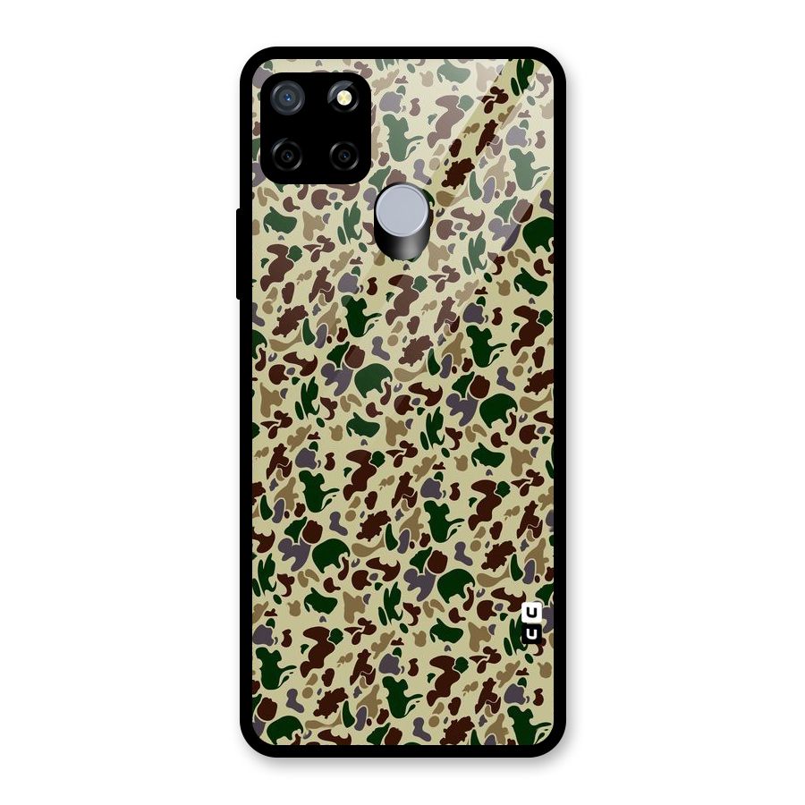 Colored Shapes Glass Back Case for Realme Narzo 20