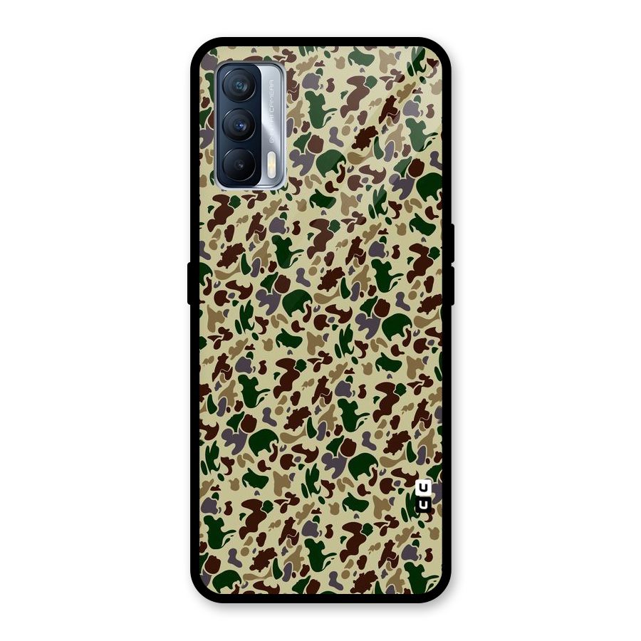Colored Shapes Glass Back Case for Realme X7