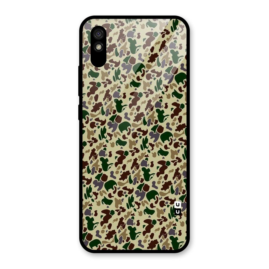 Colored Shapes Glass Back Case for Redmi 9A