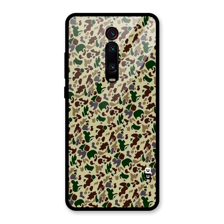 Colored Shapes Glass Back Case for Redmi K20 Pro