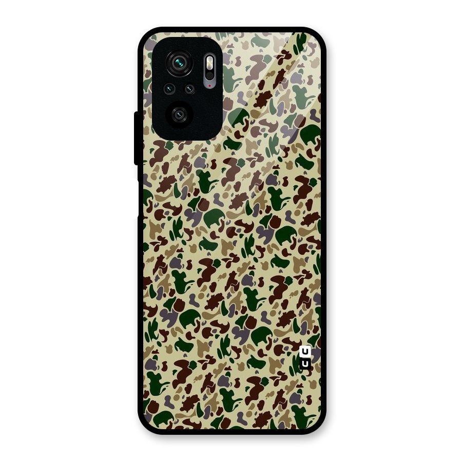 Colored Shapes Glass Back Case for Redmi Note 10S