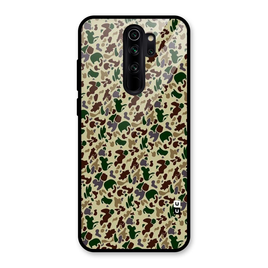 Colored Shapes Glass Back Case for Redmi Note 8 Pro