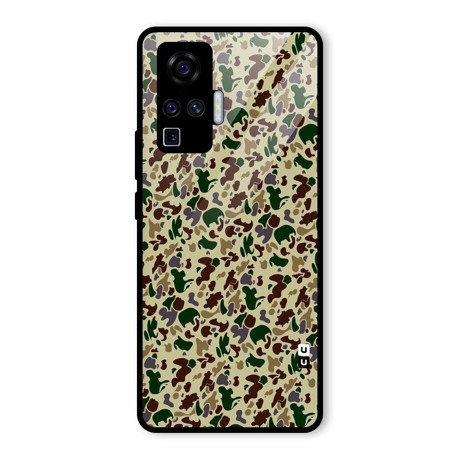 Colored Shapes Glass Back Case for Vivo X50 Pro
