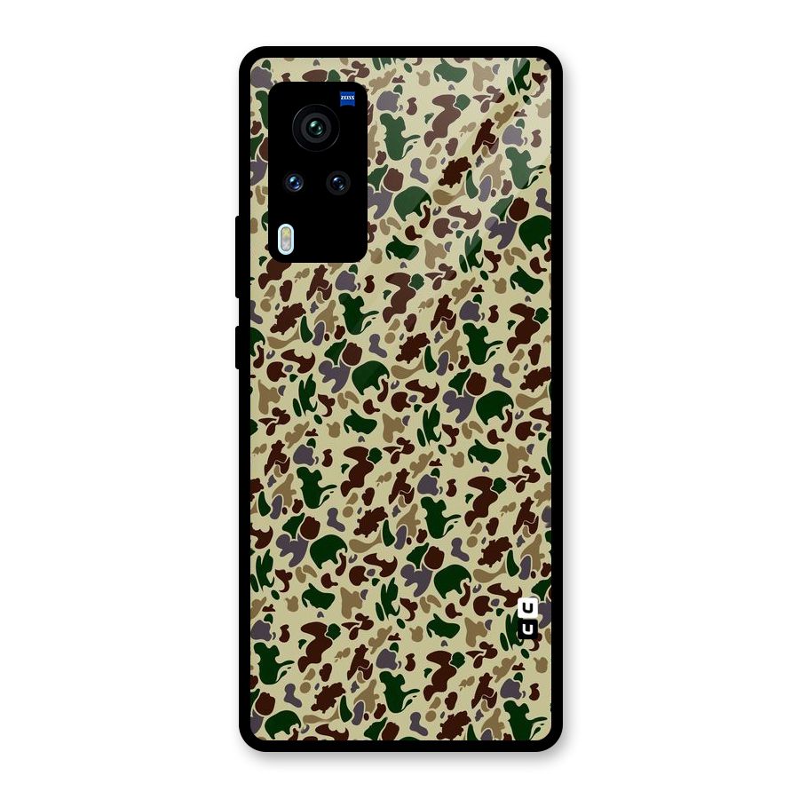 Colored Shapes Glass Back Case for Vivo X60 Pro