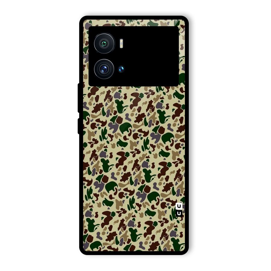 Colored Shapes Glass Back Case for Vivo iQOO 9 Pro