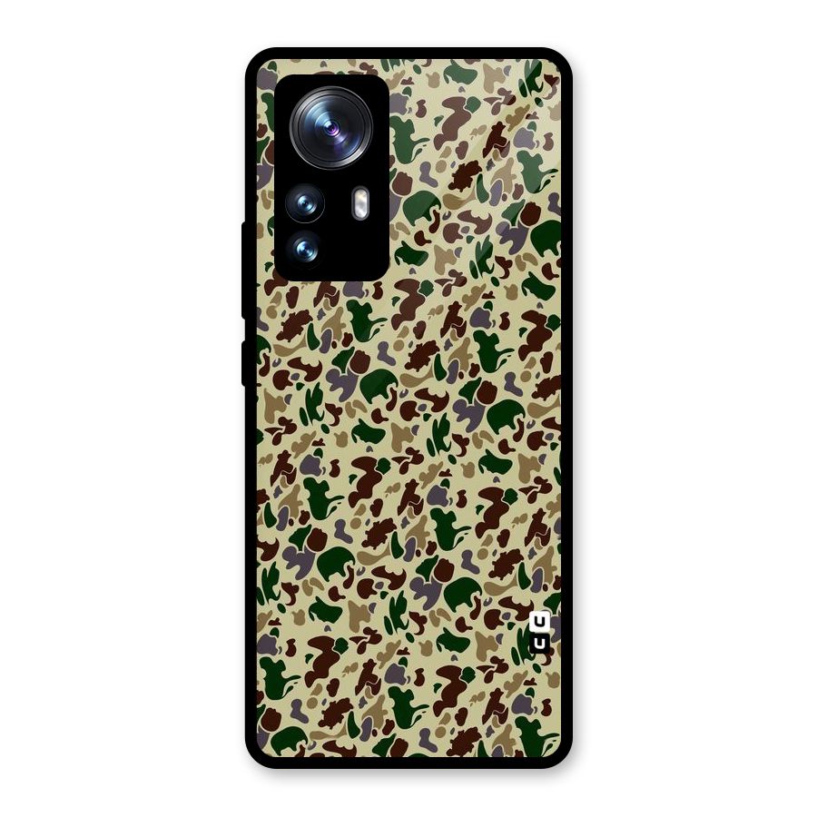 Colored Shapes Glass Back Case for Xiaomi 12 Pro