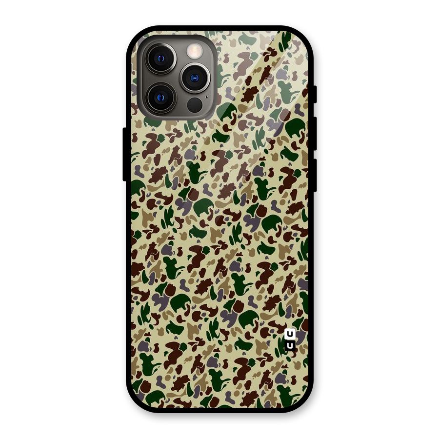 Colored Shapes Glass Back Case for iPhone 12 Pro