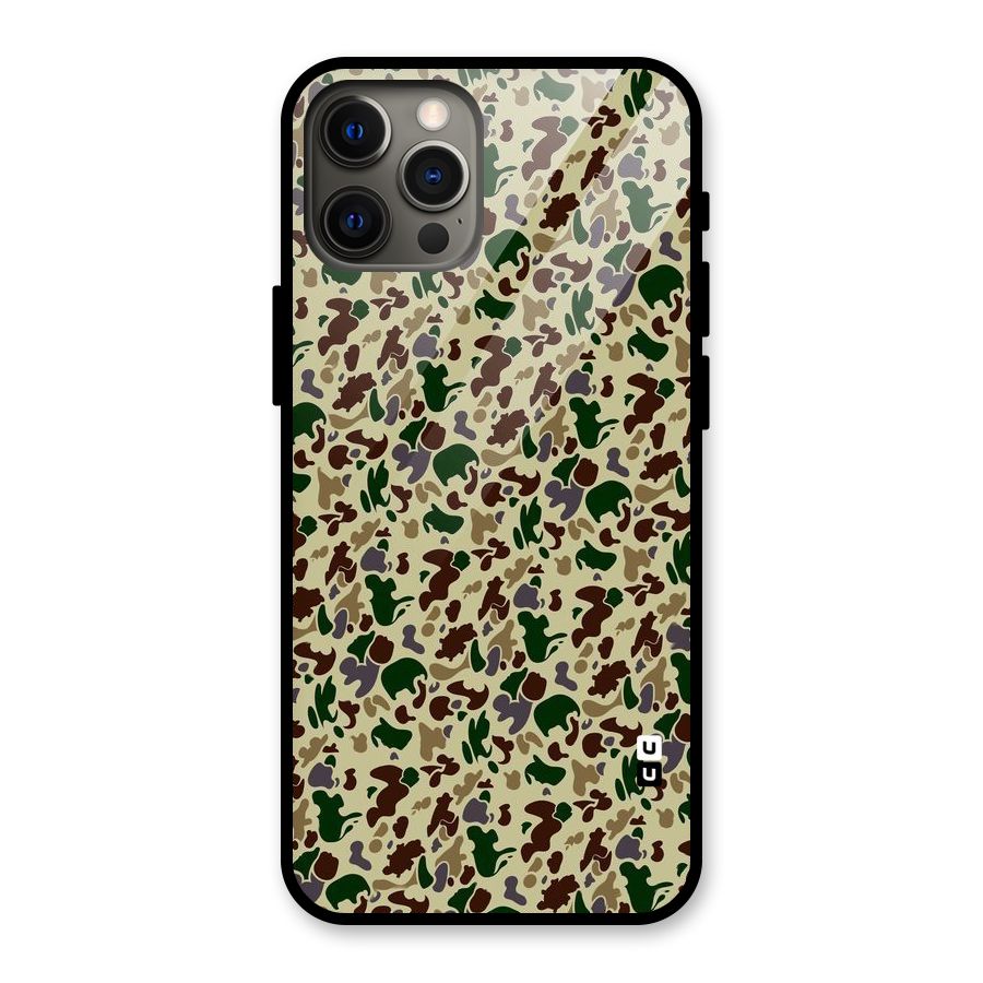 Colored Shapes Glass Back Case for iPhone 12 Pro Max