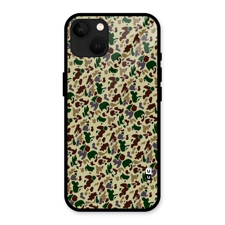 Colored Shapes Glass Back Case for iPhone 13