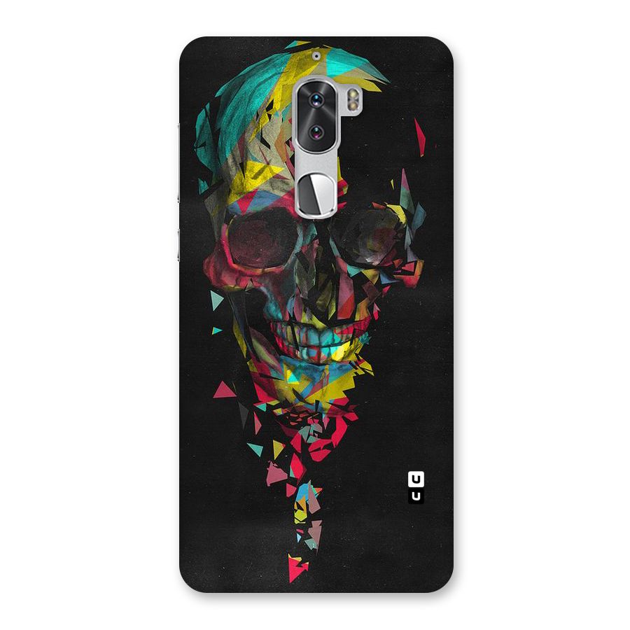 Colored Skull Shred Back Case for Coolpad Cool 1