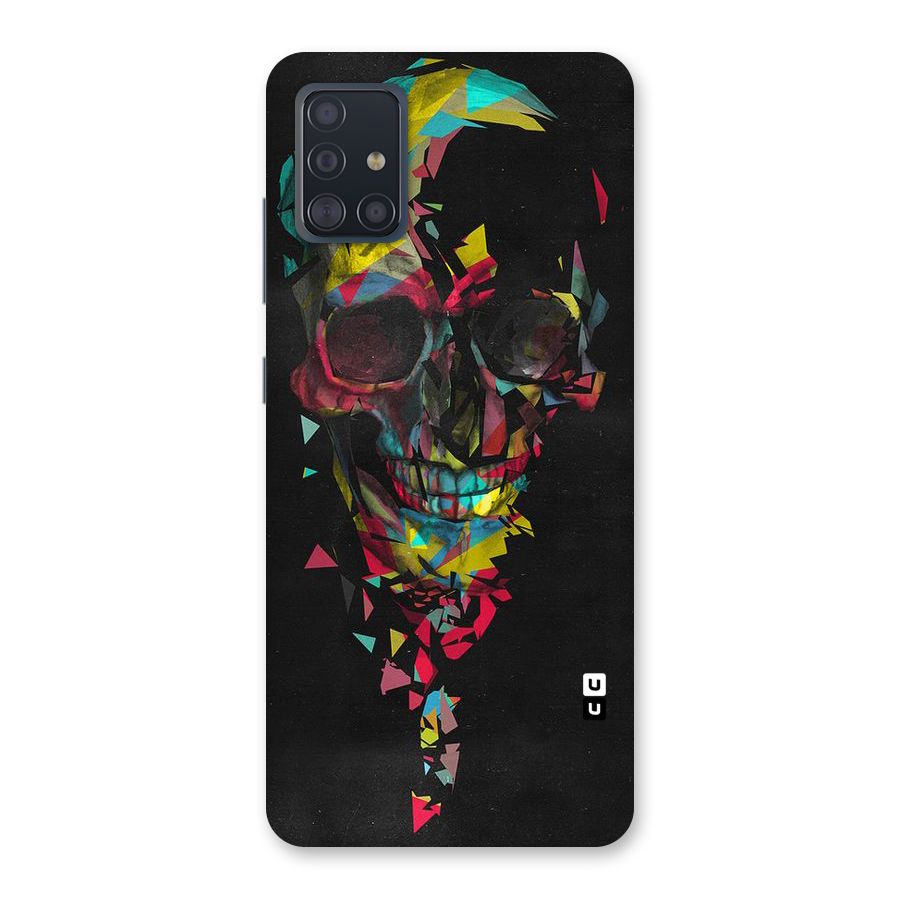 Colored Skull Shred Back Case for Galaxy A51