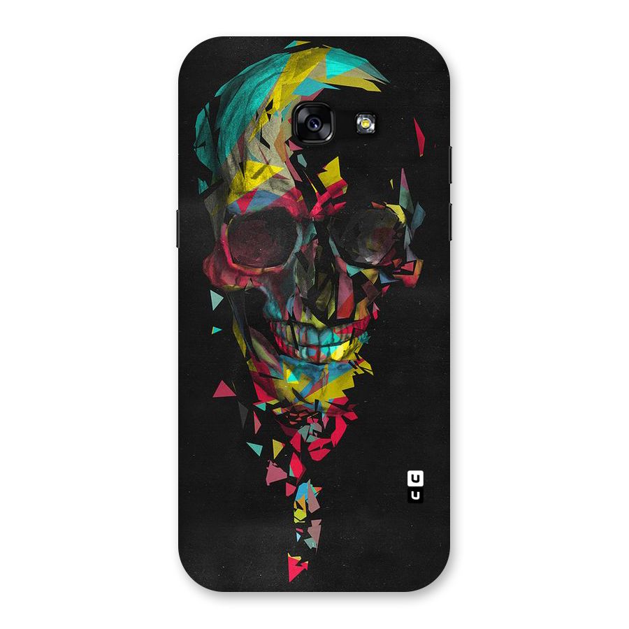 Colored Skull Shred Back Case for Galaxy A5 2017