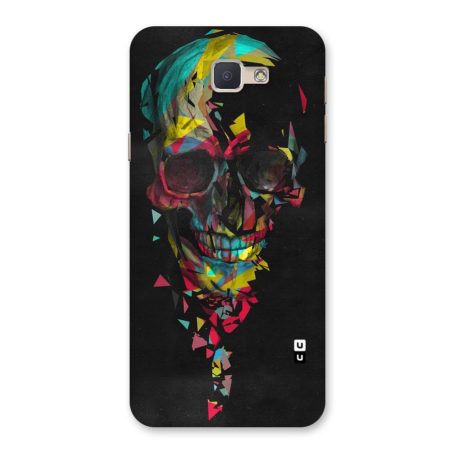 Colored Skull Shred Back Case for Galaxy J5 Prime