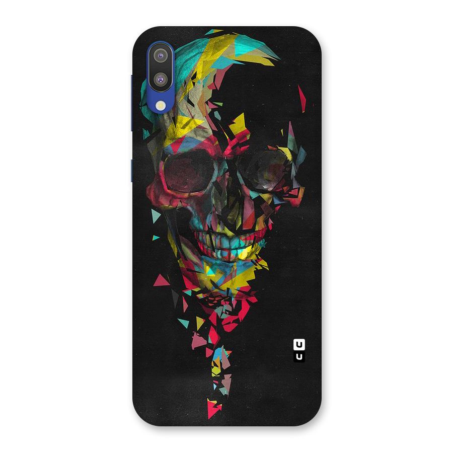 Colored Skull Shred Back Case for Galaxy M10