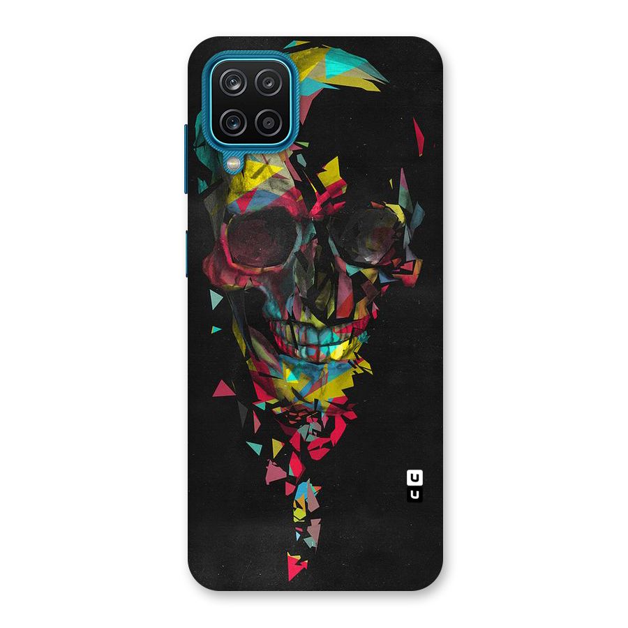 Colored Skull Shred Back Case for Galaxy M12