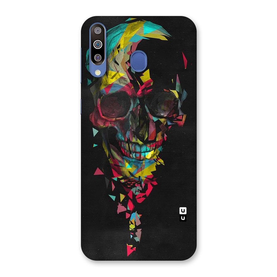 Colored Skull Shred Back Case for Galaxy M30
