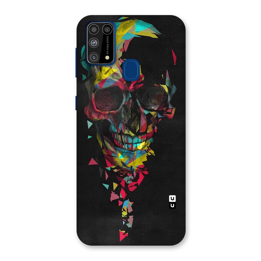 Colored Skull Shred Back Case for Galaxy M31