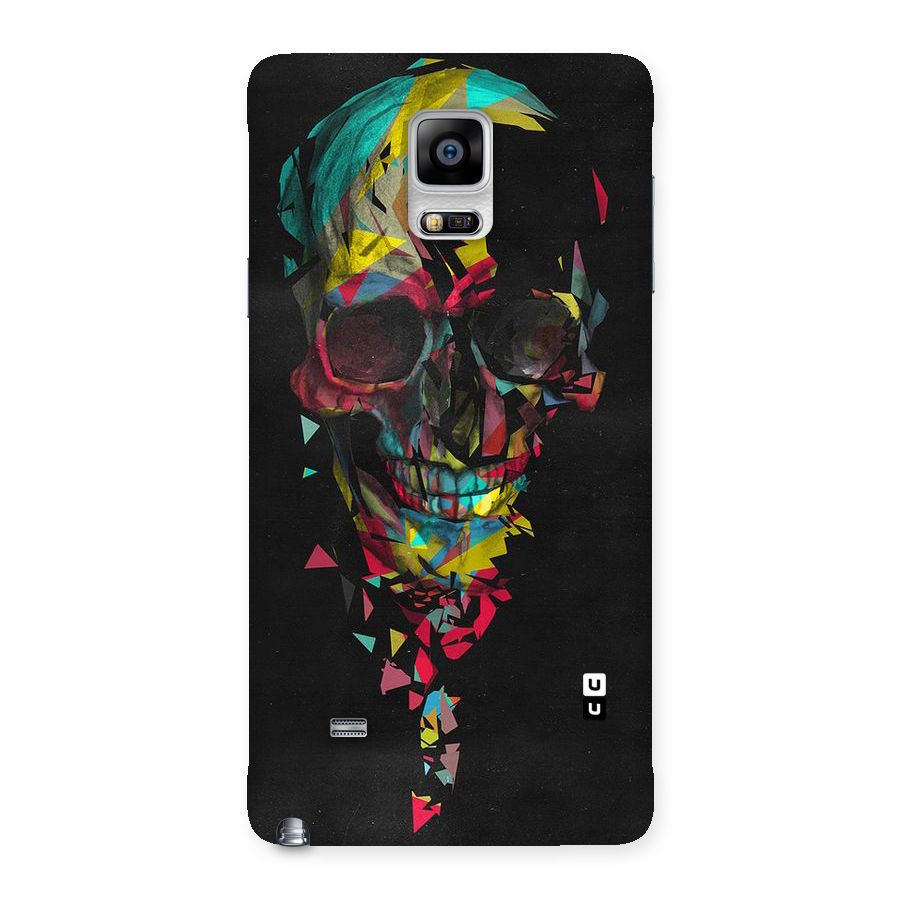 Colored Skull Shred Back Case for Galaxy Note 4