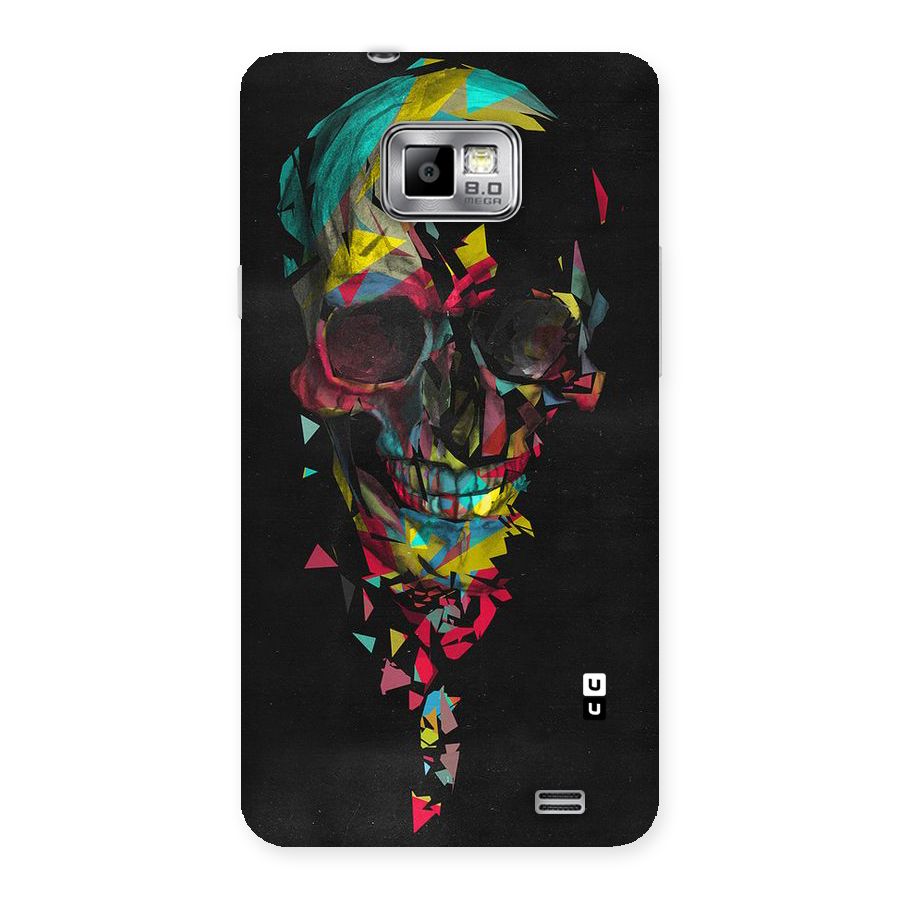 Colored Skull Shred Back Case for Galaxy S2