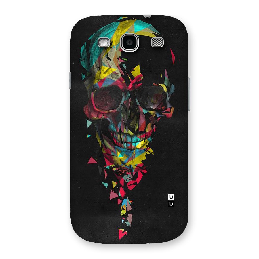 Colored Skull Shred Back Case for Galaxy S3