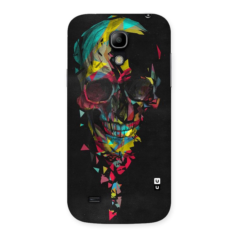 Colored Skull Shred Back Case for Galaxy S4 Mini