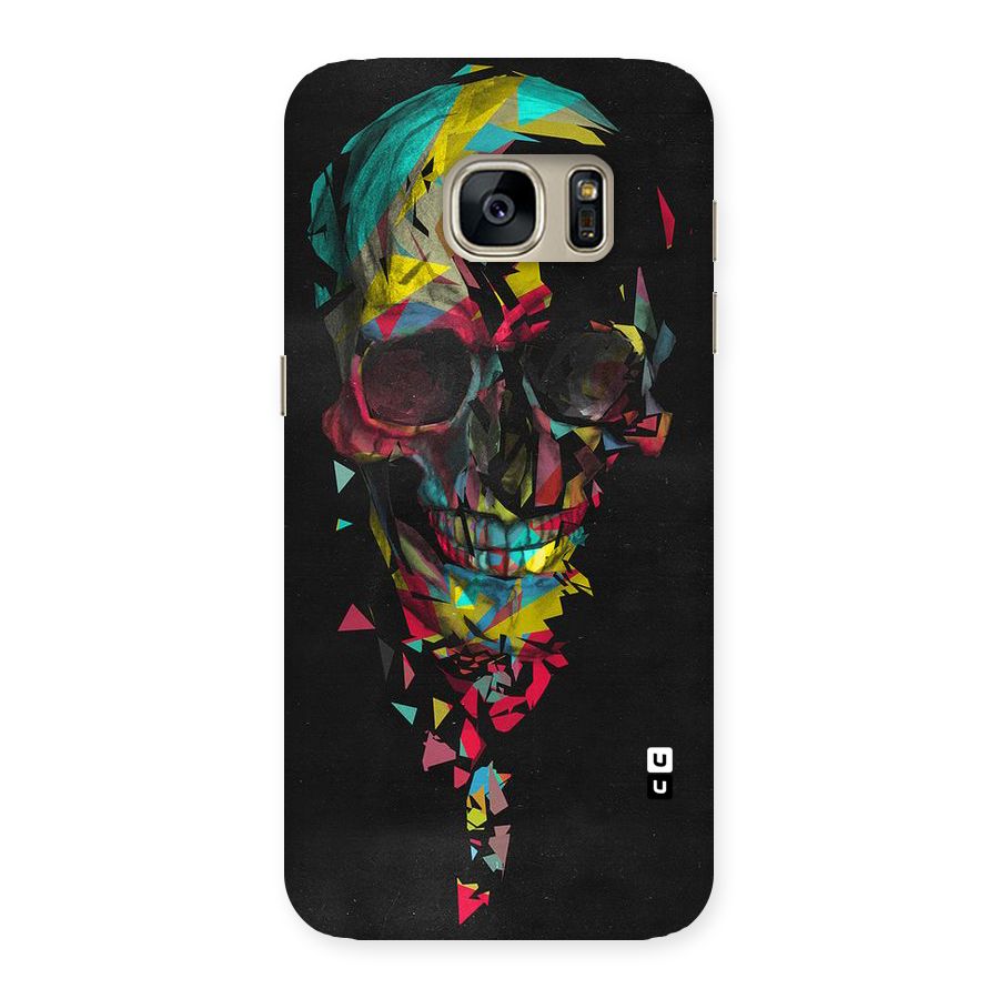 Colored Skull Shred Back Case for Galaxy S7