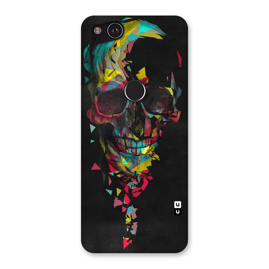 Colored Skull Shred Back Case for Google Pixel 2