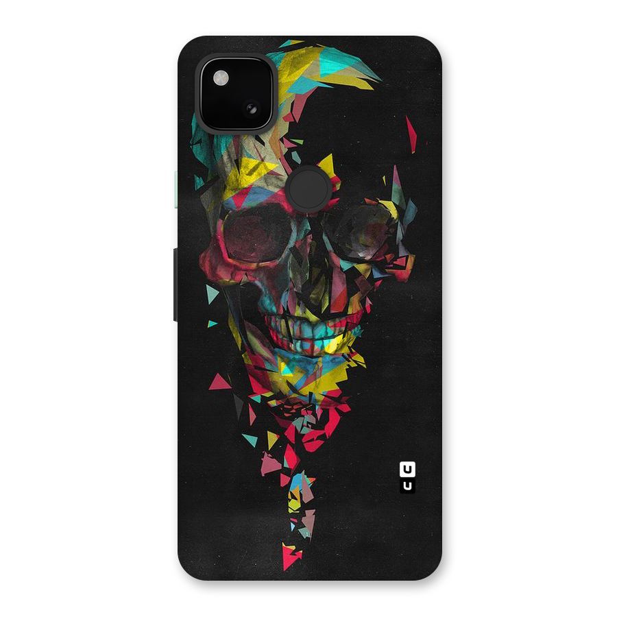 Colored Skull Shred Back Case for Google Pixel 4a