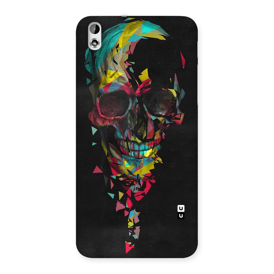 Colored Skull Shred Back Case for HTC Desire 816g