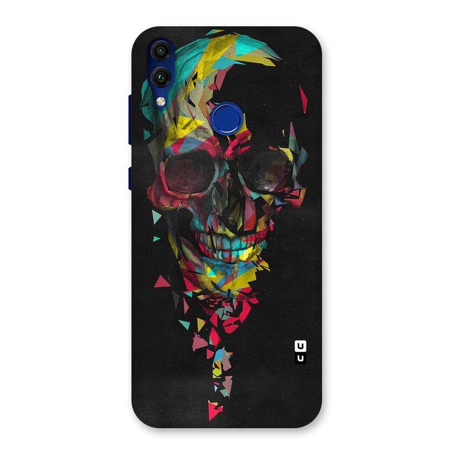 Colored Skull Shred Back Case for Honor 8C