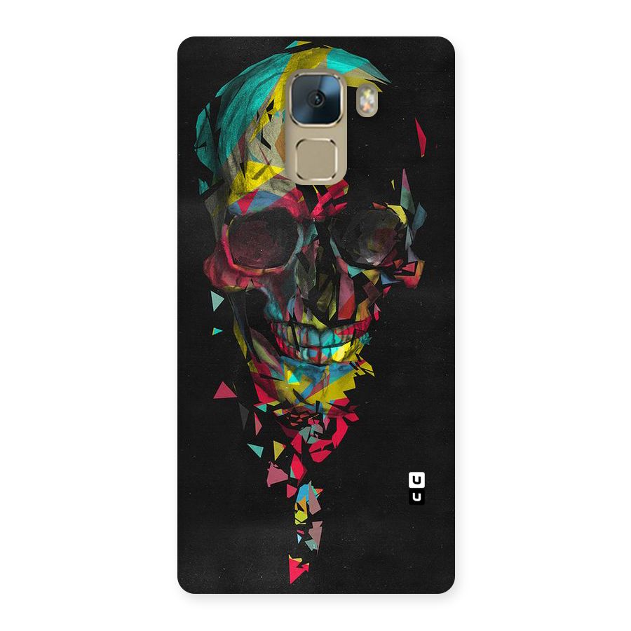Colored Skull Shred Back Case for Huawei Honor 7