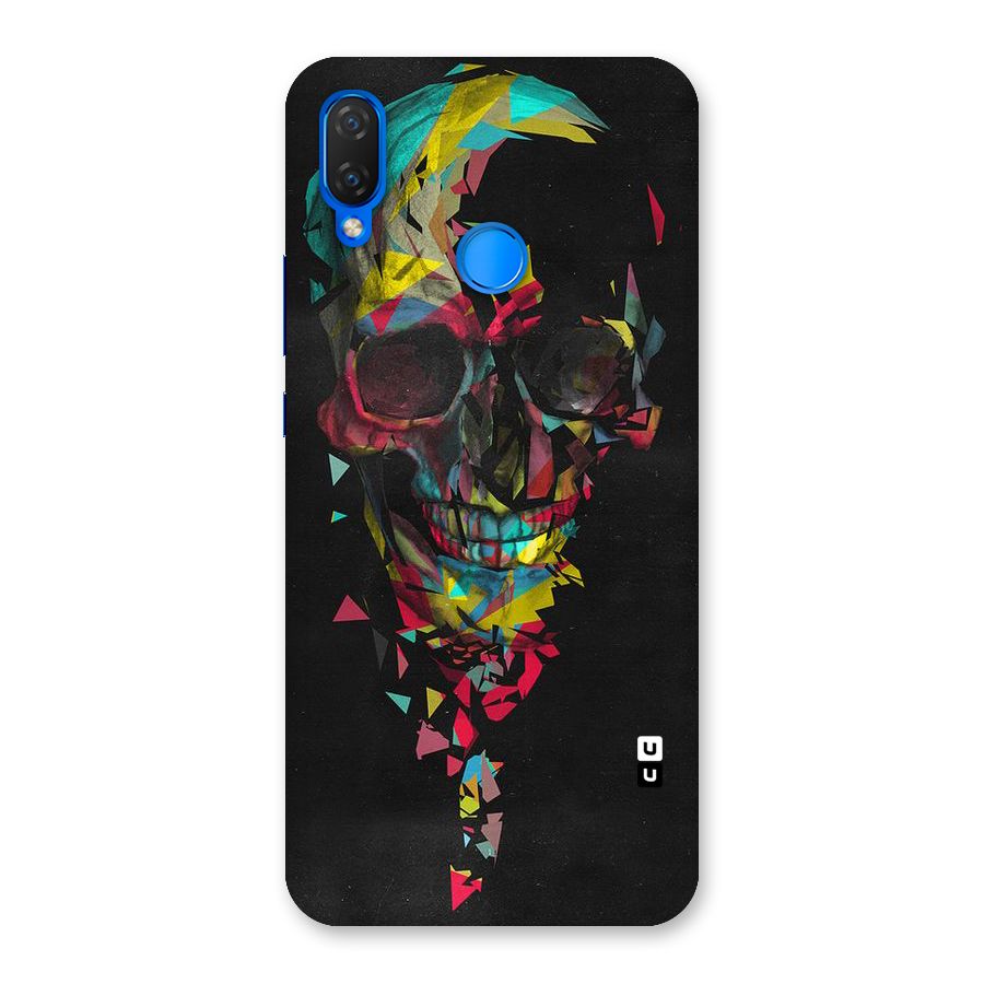 Colored Skull Shred Back Case for Huawei P Smart+