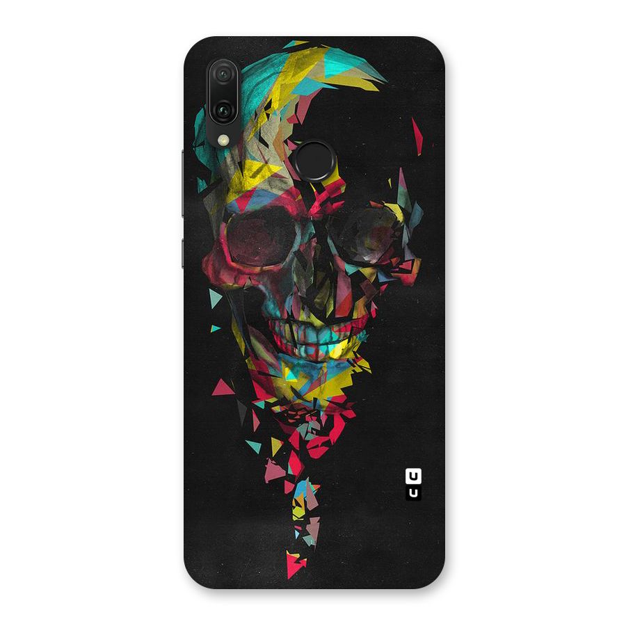 Colored Skull Shred Back Case for Huawei Y9 (2019)