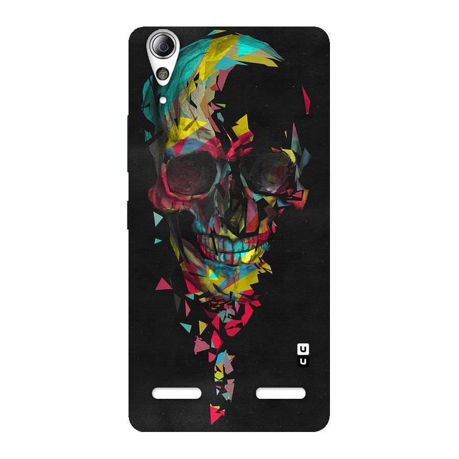 Colored Skull Shred Back Case for Lenovo A6000