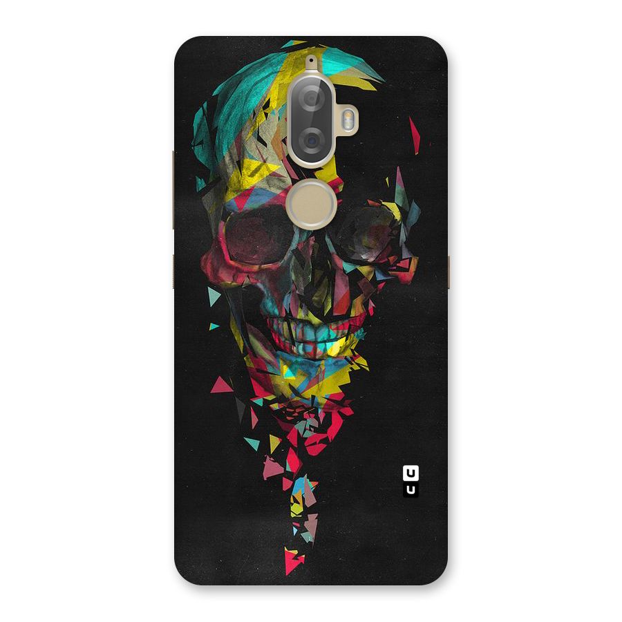 Colored Skull Shred Back Case for Lenovo K8 Plus