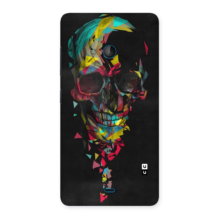 Colored Skull Shred Back Case for Lumia 540