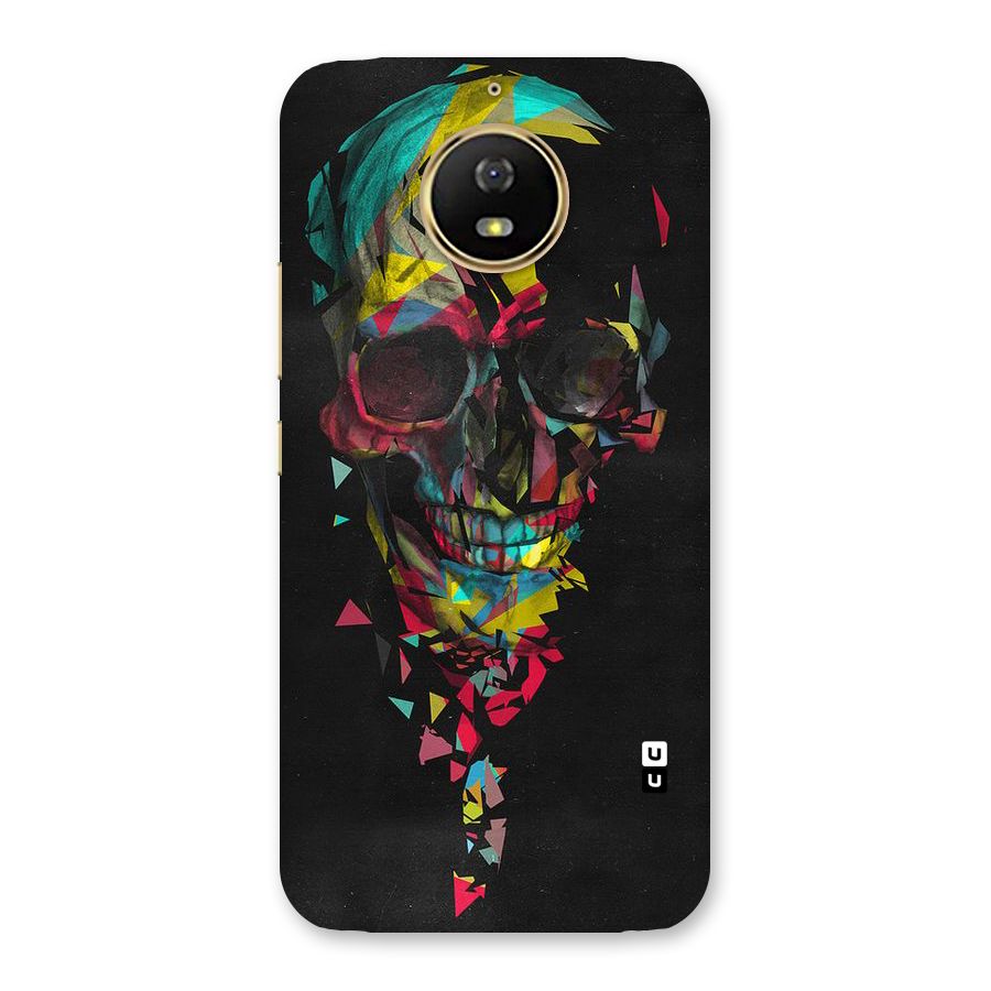 Colored Skull Shred Back Case for Moto G5s