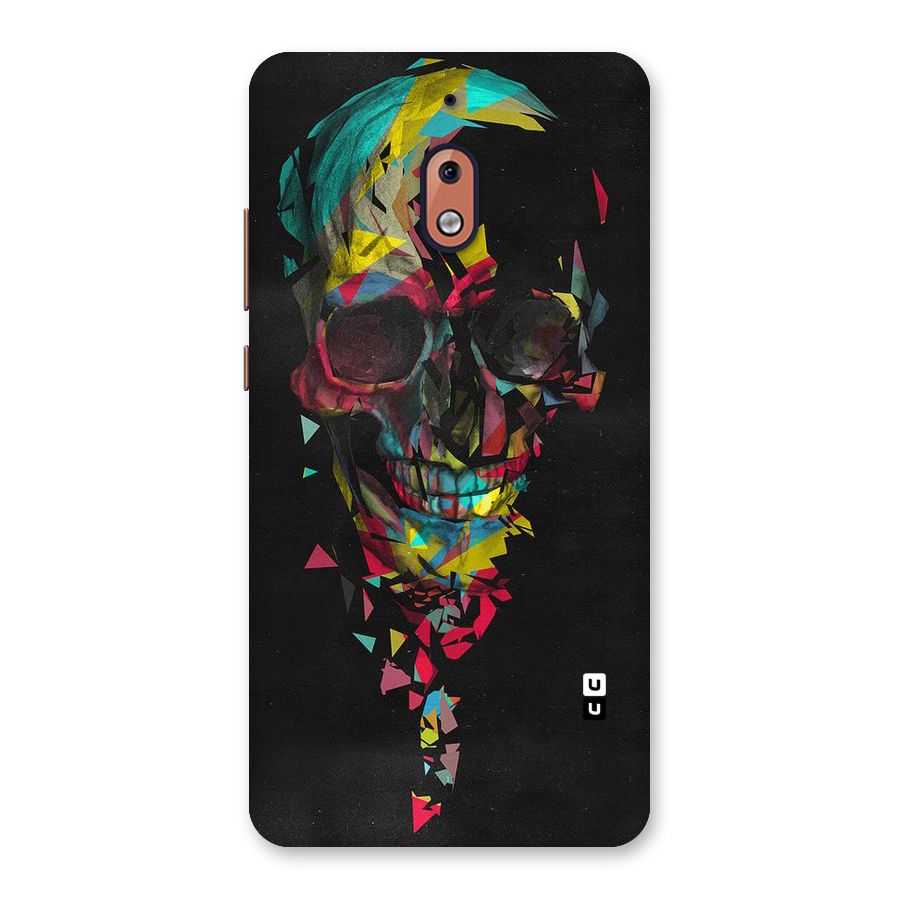 Colored Skull Shred Back Case for Nokia 2.1