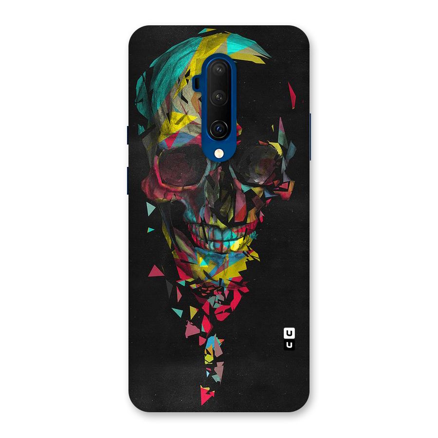 Colored Skull Shred Back Case for OnePlus 7T Pro